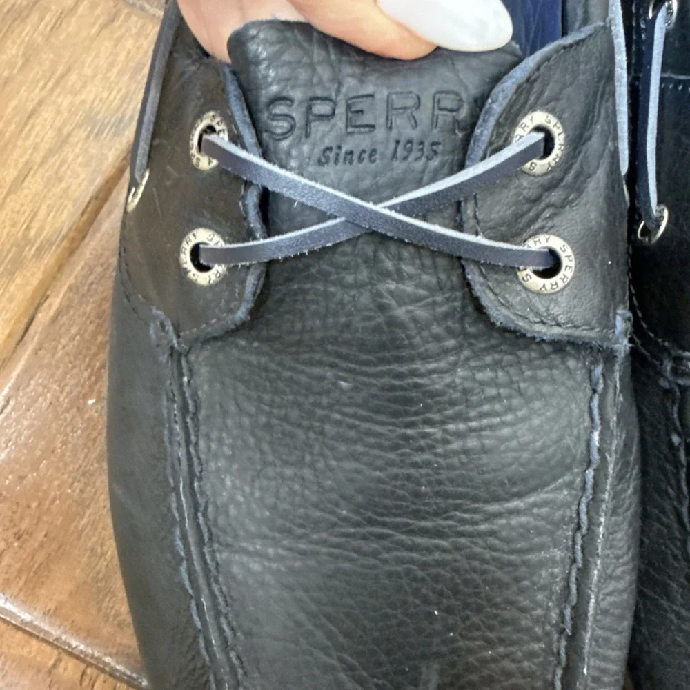 Sperry Top-Sider Original Leather Boat Shoes Preppy Nautical Coastal Men's 12